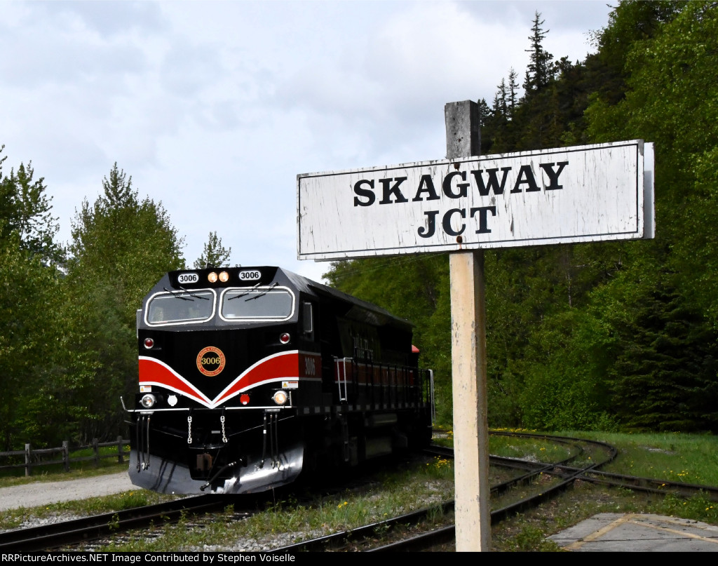 White Pass and Yukon Railroad 3006